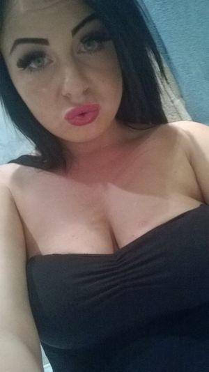 Lips ready to put cock inside