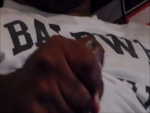 Fat Black Cock Cumming (slow Mo)