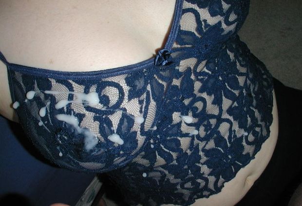 Cum on Bra