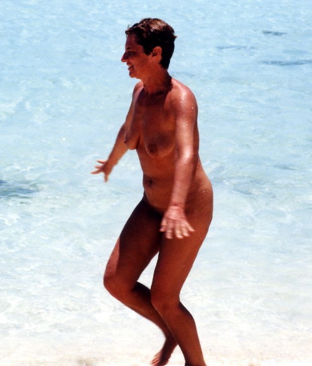 Joyce at the Beach