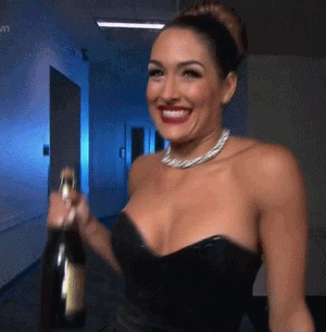 Nikki Bella is very happy