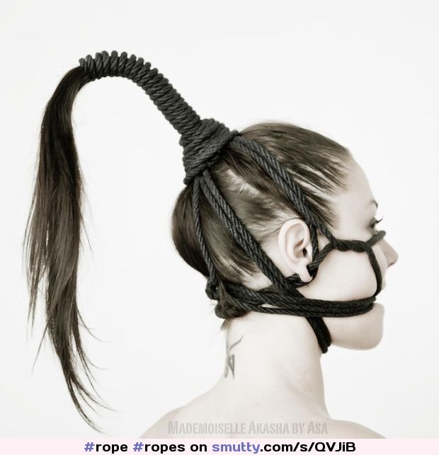 a proper ponytail