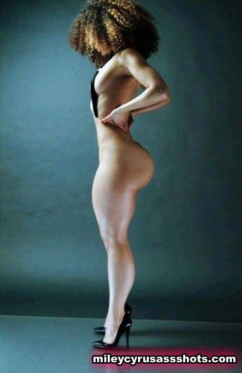 gorgeous black woman with a round sexy booty