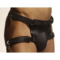 Strict Leather Locking Chastity Belt