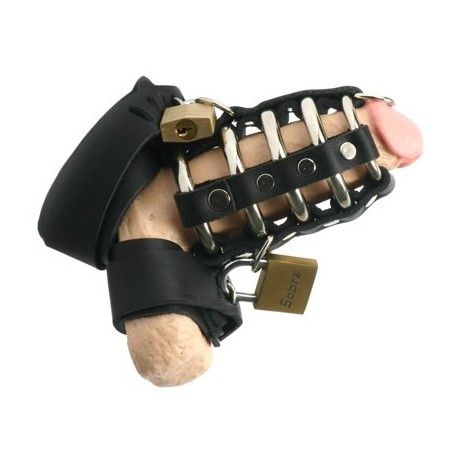Strict Leather Gates of Hell Chastity Device