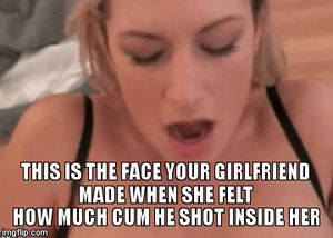 when she felt how much