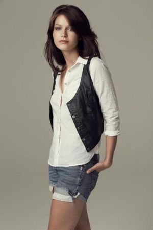 Melissa Benoist in shorts