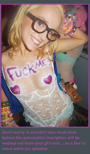 Gf's really naughty bodypaint