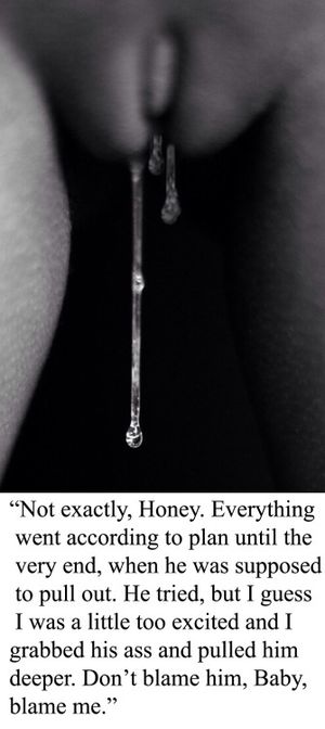 a little too excited