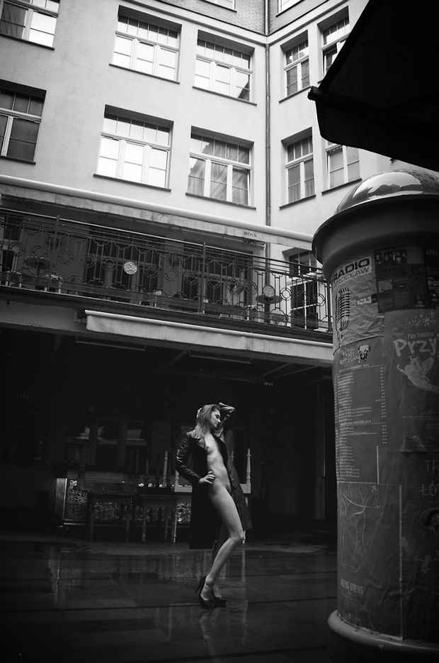 On the street