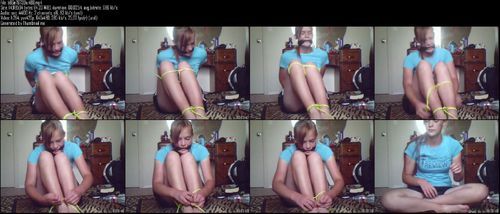 gagged escape challenge video