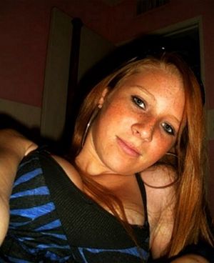 cute babe with sexy cleavage