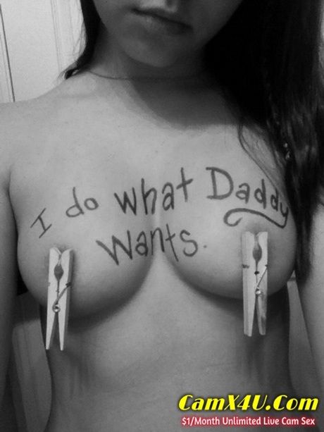 clothespins on the nipples