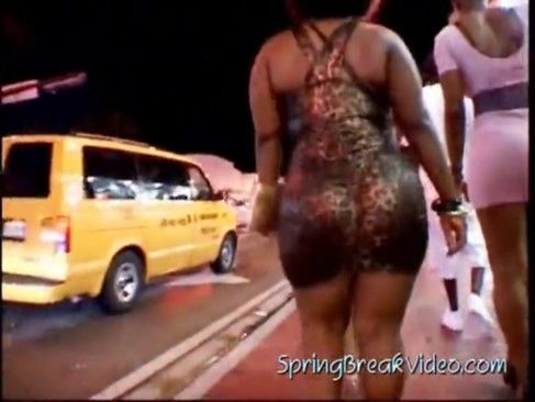 Big Booty Candid Ass On Spring Break