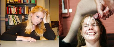 before after facial cumshot 