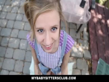 MyBabySittersClub - Petite Baby Sitter Caught Masturbating - 8 min