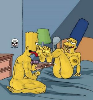 Bart and Marge