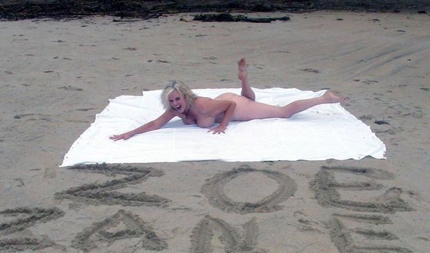 Lucky Condon Entertainment Santa Cruz Nude Beach CA USA
