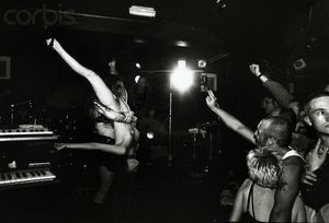 Rockbitch Performing Sex Act on Stage