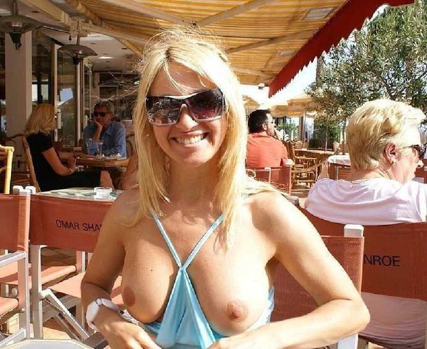She is enjoying the vacation.
