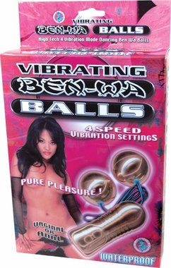 BEN WA BALLS VIBRATING GOLD - Adult novelty