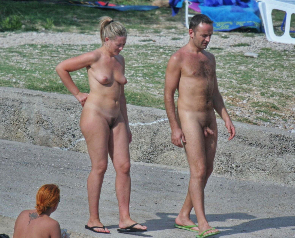 Where should we go? Let's just let my dick point the way!