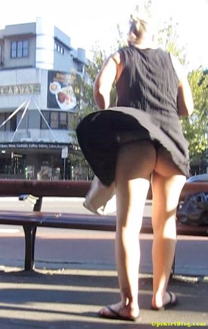 Windy Upskirt