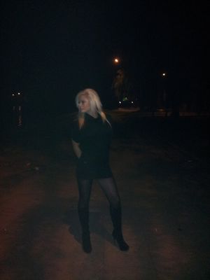 Kinky and horny blonde bimbo looking for some naughty fun outdoors