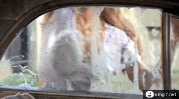 Washing The Car