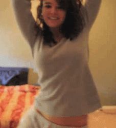 Hot Chick Shaking Her Ass