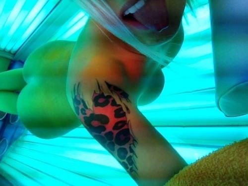 In The Tanning Bed