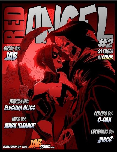 Hot Jabcomix red angel