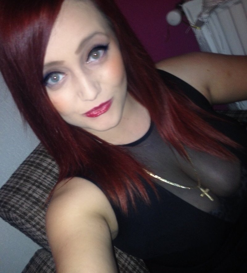 Redhead's selfie