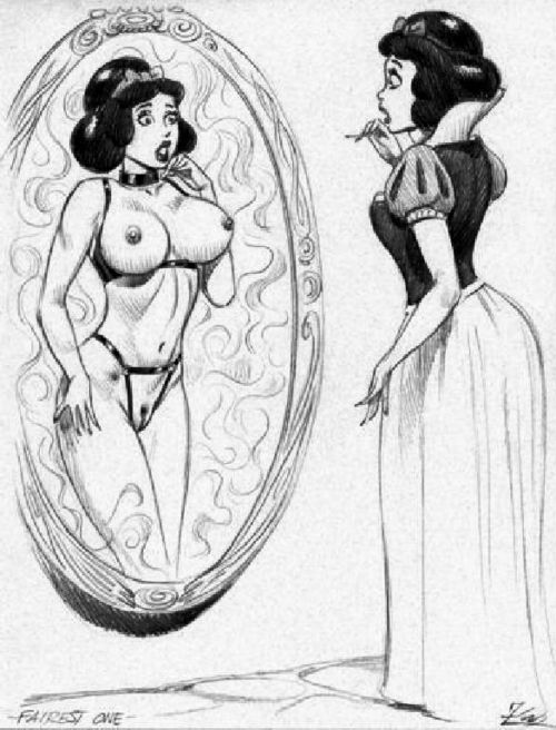 Mirror mirror on the wall, who’s the dirtiest Slut of all