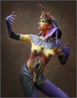She looks Egyptian.