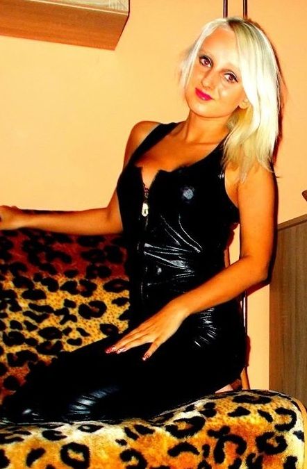 Latex bimbo doll