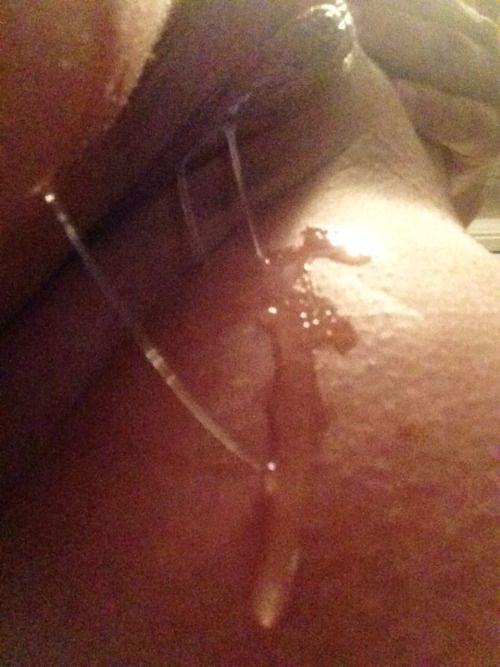 Awesome dripping pussy photo