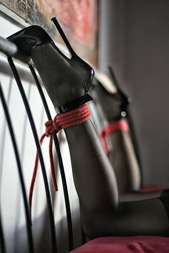 Tied in red