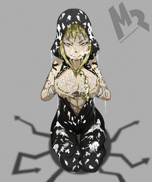 (meteorreb0rn) Bukkake Medusa Gorgon