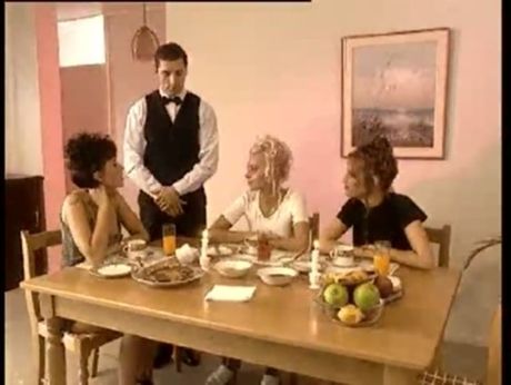 French Dinner Party Turned Orgy