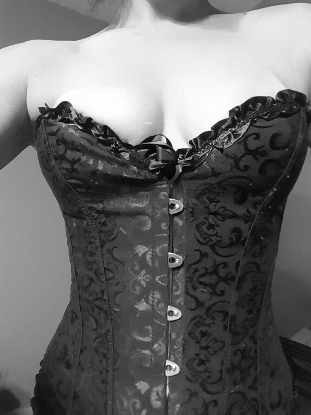 My sexy corset and outfit
