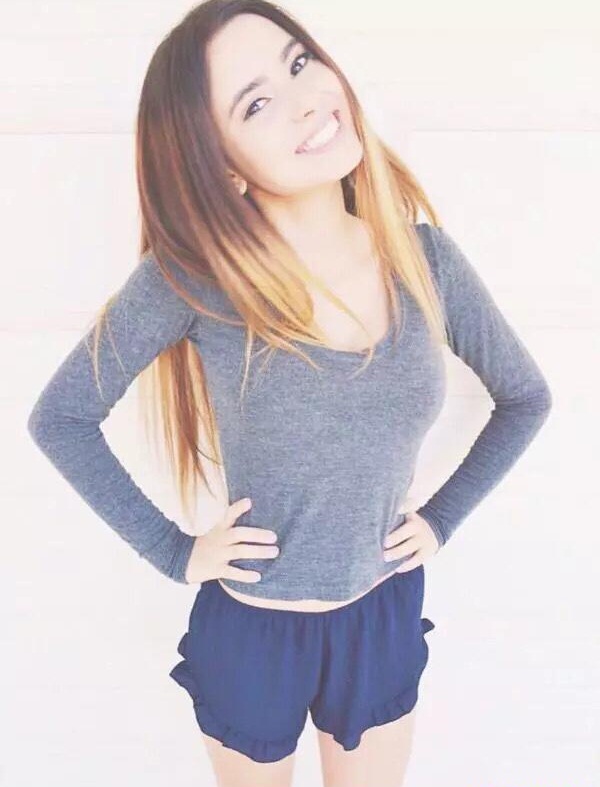 Smile on her face