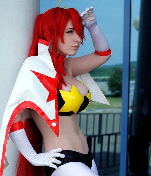 Big tits cosplay