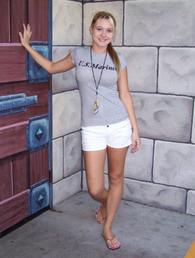 She's "eightteen"
