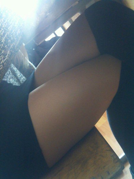 Sexy Teen Legs in The Classroom