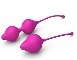 Silicone Ben Wa Balls with Kinetic Biofeedback - Really make you tighter and have better orgasms