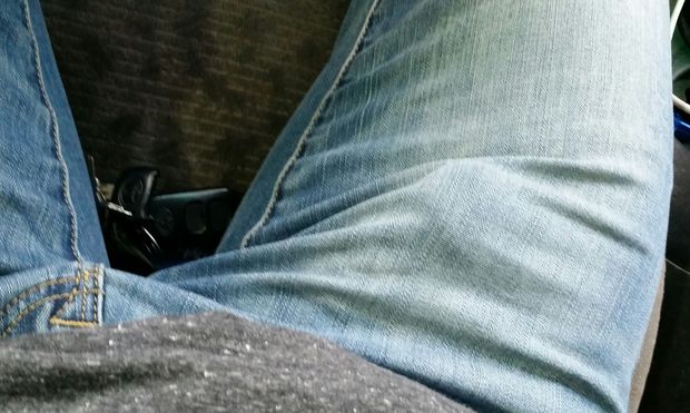 Cocktail outline in jeans