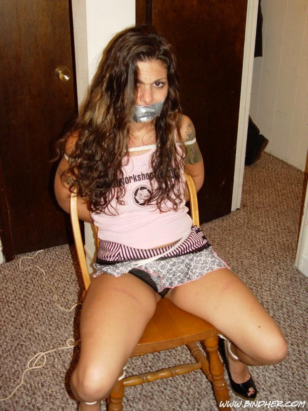 chairtied, tapegag
