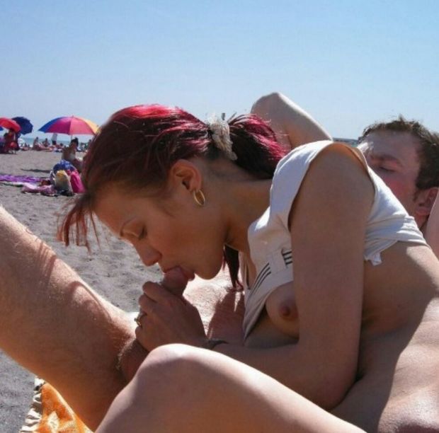 She couldn't wait until the car ride home. Cock-craver!!