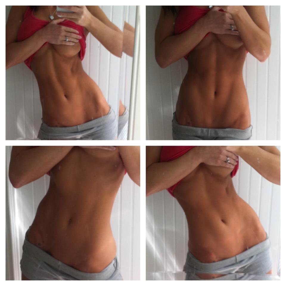babe showing of her abs and some underboobs
